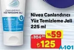NİVEA CANLANDIRICI YÜZ TEMİZLEME JELİ 225 ML fiyat ve kampanya bilgisi